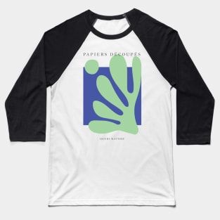 Henri Matisse - Cut-outs #4 Baseball T-Shirt